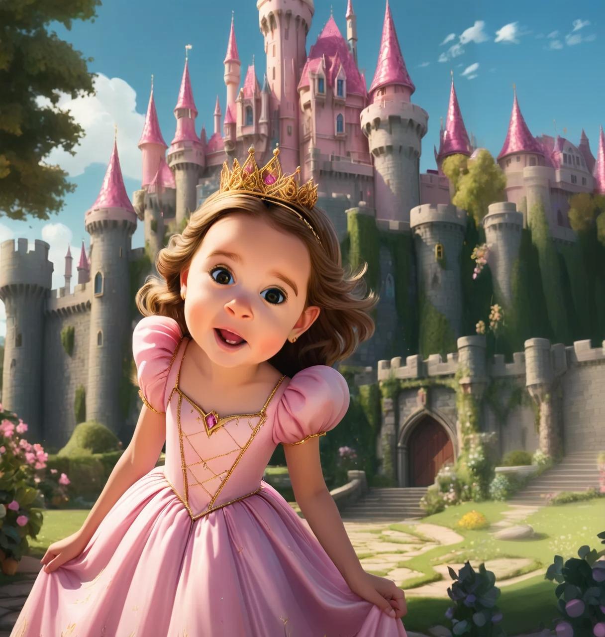 A Princesa e seu Castelo encantado
